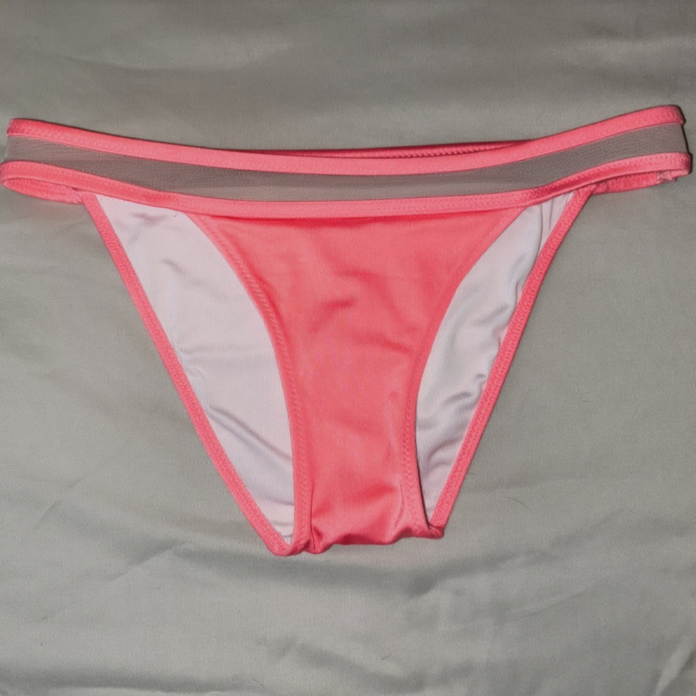 PINK Victoria's Secret Coral Bikini Bottom